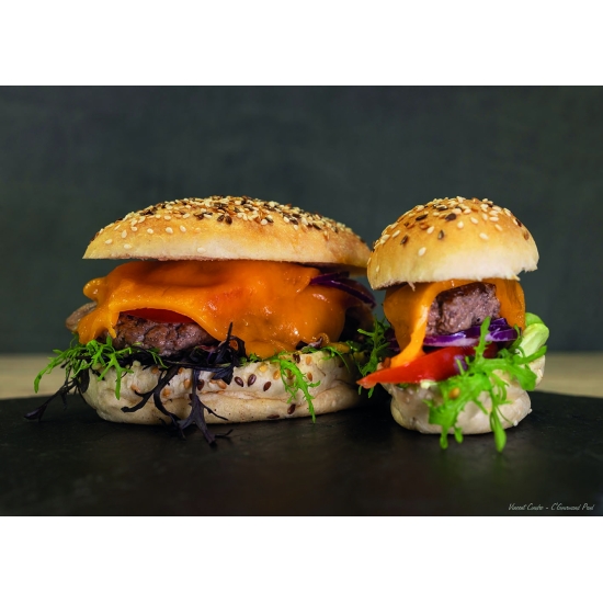 TOILE DE CUISSON MAE INNOVATION - 25 MINI BURGERS OVALES - GAMME FIBERMAE